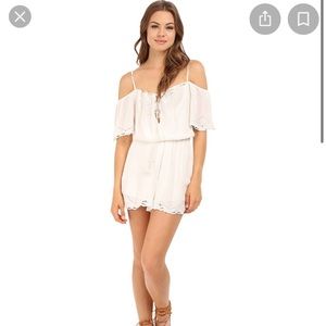 Free People Romance “cold shoulder”  romper